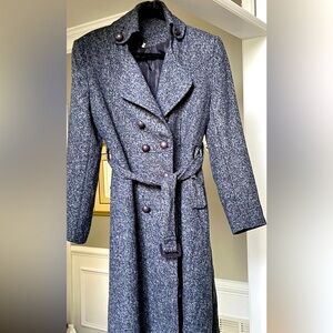 Super stylish, double breasted cotton trench. Medium. Vintage.